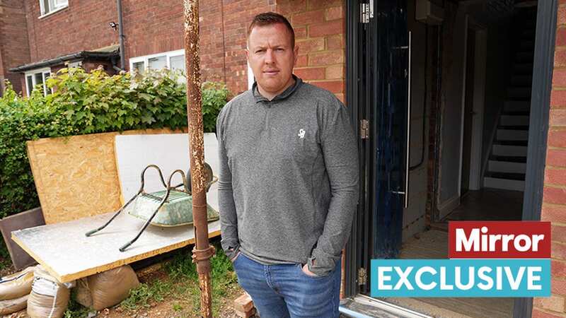 Sam Davison, pictured at his Bedfordshire home, is significantly out of pocket (Image: Philip Coburn /Daily Mirror)
