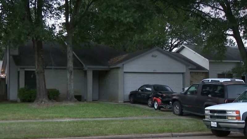 The home of a Texas duo who allegedly kept an 18-year-old against her will for a month, assaulting her along the way (Image: Harris County Constable Precinct 4)
