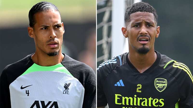 William Saliba admits modelling himself on Virgil van Dijk