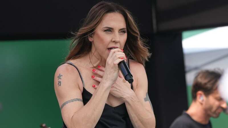 Spice Girl Mel C has joined up with a host of pop stars to record the Lionesses World Cup song (Image: John Nacion/REX/Shutterstock)