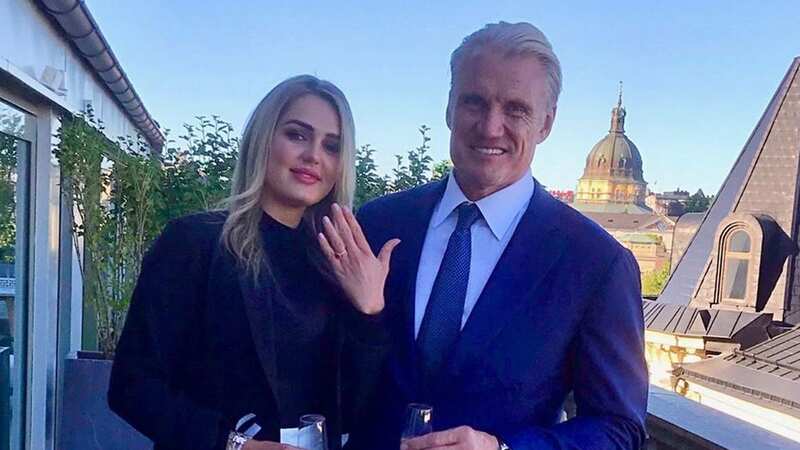 Dolph Lundgren marries fiancée after being given 