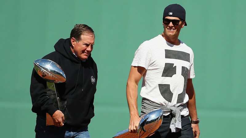 Bill Belichick and Tom Brady won six Super Bowls together with the New England Patriots (Image: Kathryn Riley/Getty Images)