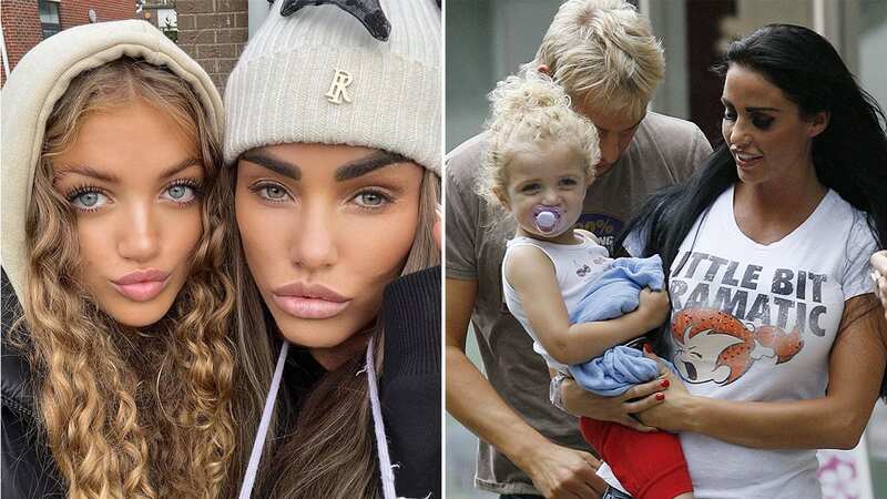 Katie Price says her teen daughter Princess Andre was 