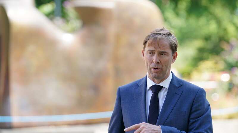 Tobias Ellwood has come under fire for the video, which he has since deleted (Image: PA)