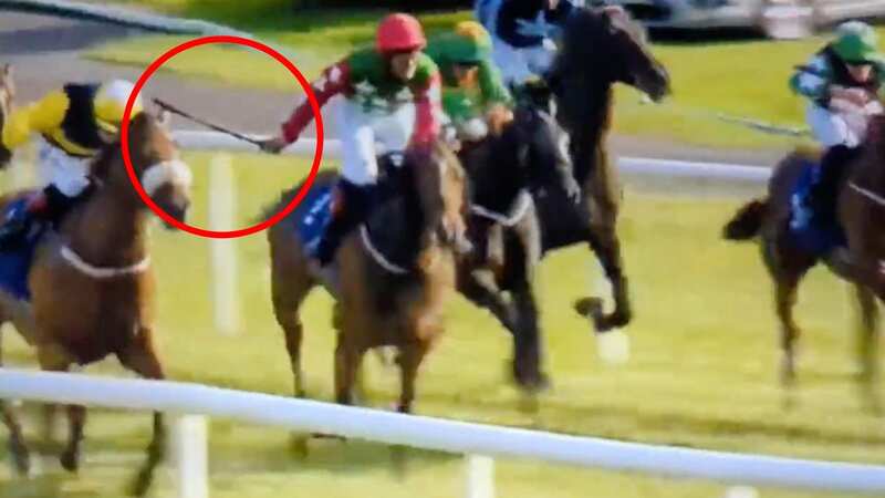 Whip-happy jockey
