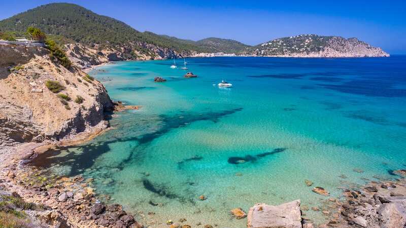 The Ibiza beach is currently shut indefinitely (Image: Getty Images/iStockphoto)