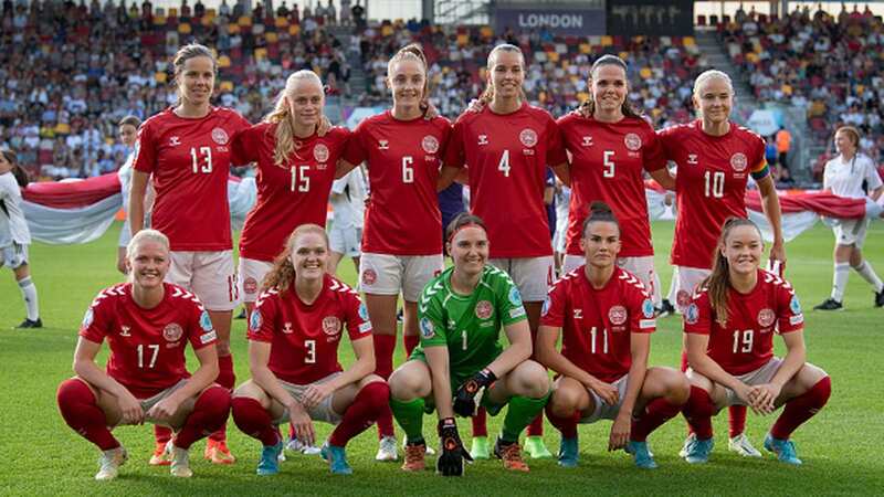 It is the first time Denmark have qualified for the Women