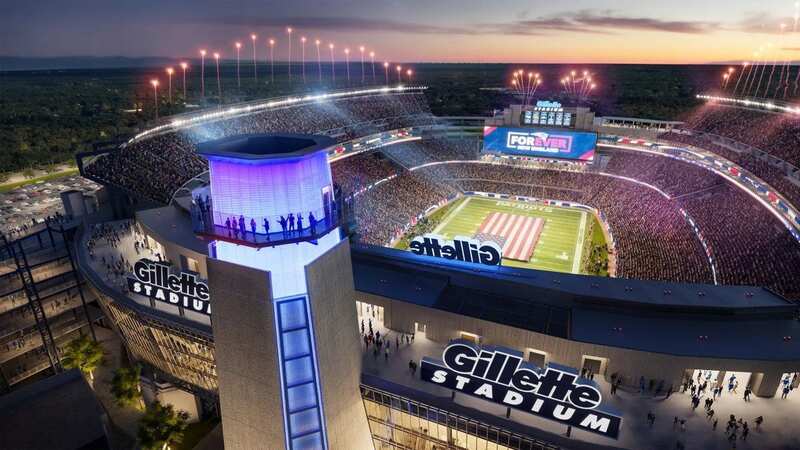 New England Patriots have unveiled plans to renovate the Gillette Stadium (Image: patriots.com)