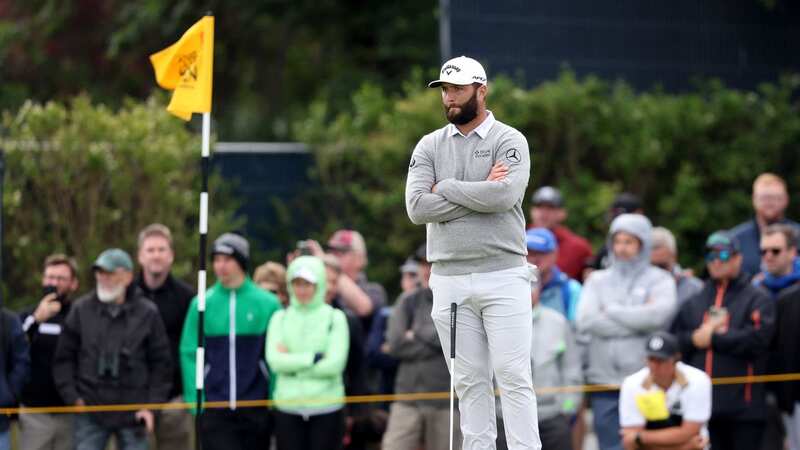 Jon Rahm did not hold his frustrations back (Image: Getty Images)