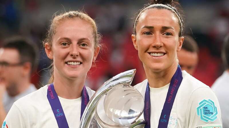Lucy Bronze is rumoured to be dating teammate Keira Walsh (Image: Daniela Porcelli/SPP/REX/Shutterstock)