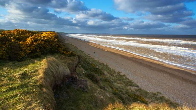 Dunwich beach is on the beautiful Suffolk coast (Image: Getty Images)