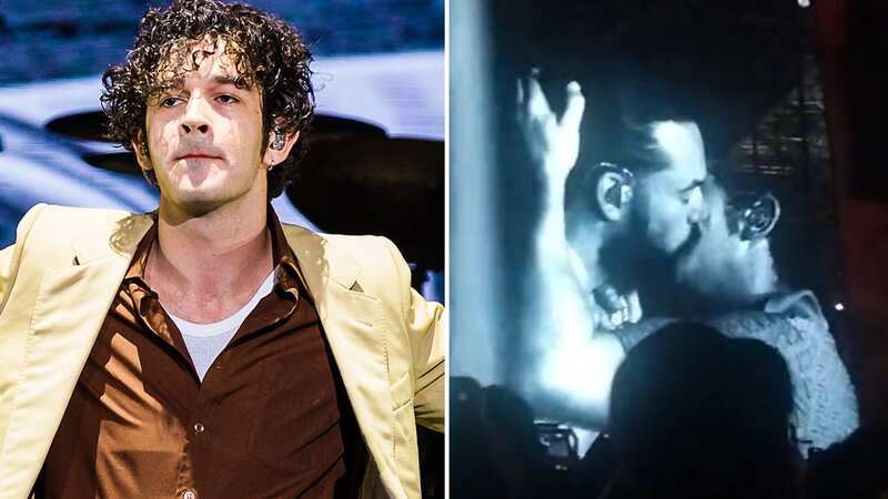 The 1975 banned from country as Matty Healy locks lips with bandmate to slam anti-LGBT+ laws