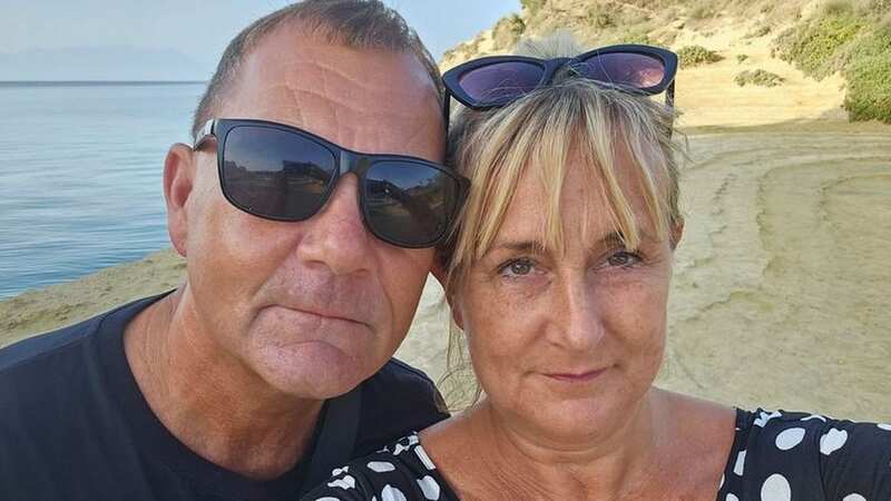 Wendy and Mark Wilson arrived in Corfu 30 hours late (Image: HullLive/MEN)