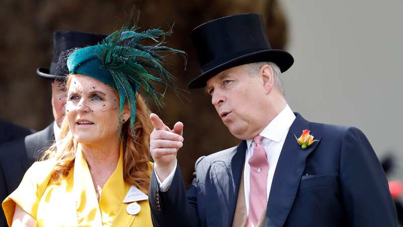 Prince Andrew and Sarah Ferguson together at Royal Ascot in 2019 (Image: Getty Images)