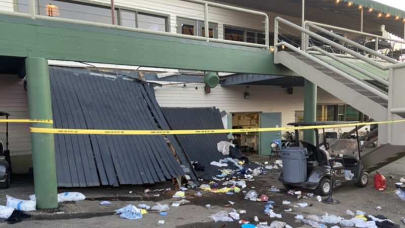 At least 25 rushed to hospital as decking collapses at country club