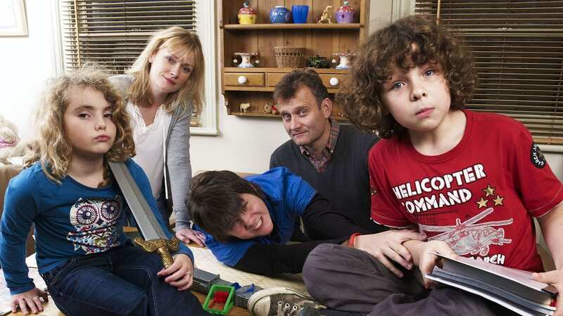 The Outnumbered star sports a different look now (Image: Hat Trick productions - Pat Lee)