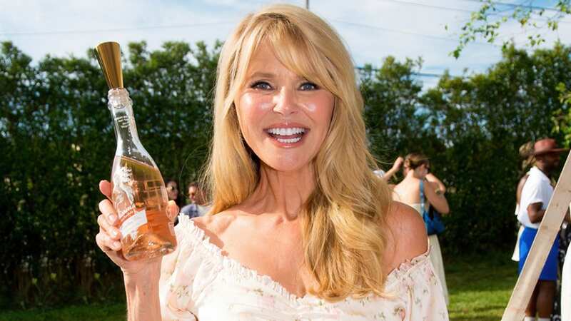 Christie showed off her ageless beauty while in the Hamptons this weekend