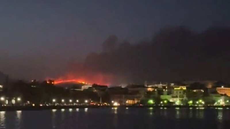 Corfu evacuated as devastating wildfires take hold on second Greek island