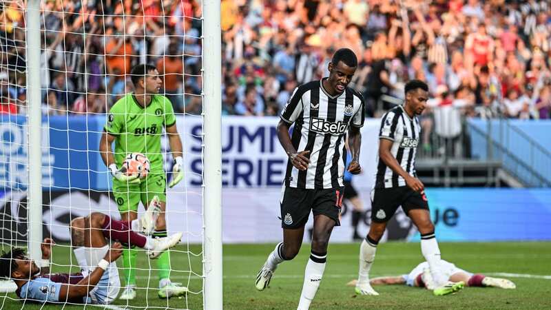 Alexander Isak scored as Newcastle played out a thrilling draw with Aston Villa on Sunday night (Image: Serena Taylor/Newcastle United via Getty Images)