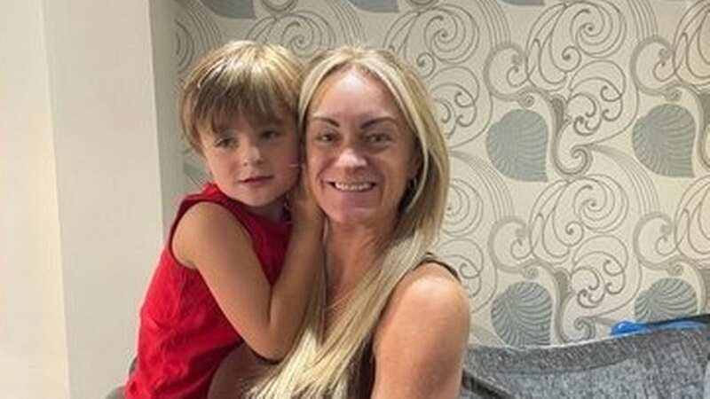 Mum Lucy Oldland and her son Logan, who is now five (Image: Lucy Oldland)