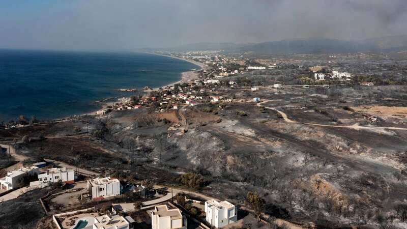 Wildfires in Rhodes has led to mass evacuations (Image: AFP via Getty Images)