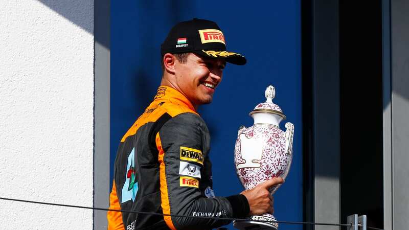 Lando Norris causes huge headache after £35k Hungarian Grand Prix trophy clanger