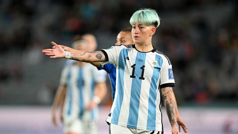 Yamila Rodriguez during the Group G match between Italy and Argentina at Eden Park (Image: Photo by Hannah Peters - FIFA/FIFA via Getty Images)