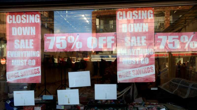Six high street chains will be shutting sites this week (Image: AFP via Getty Images)