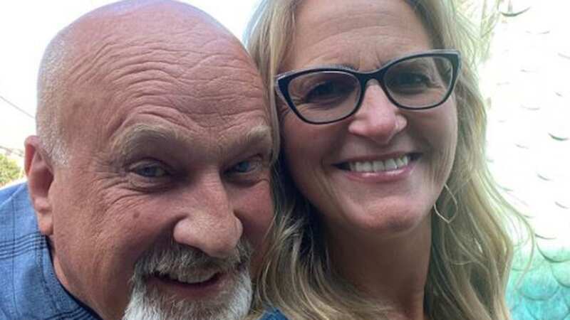 Sister Wives star Christine Brown shares smitten engagement photos with fiancée David Woolley
