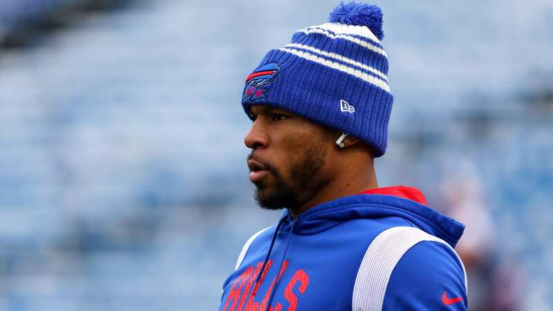 Buffalo Bills running back Nyheim Hines suffered a freak injury to his knee after a jet ski struck him in a vacation accident just before the deadline to report to team training camp. (Image: Getty Images)