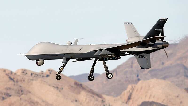 An MQ-9 Reaper was shot at (Image: Getty Images)