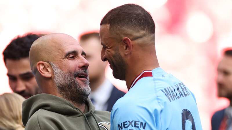 Pep Guardiola wants Kyle Walker to stay at Manchester City (Image: Marc Atkins/Getty Images)