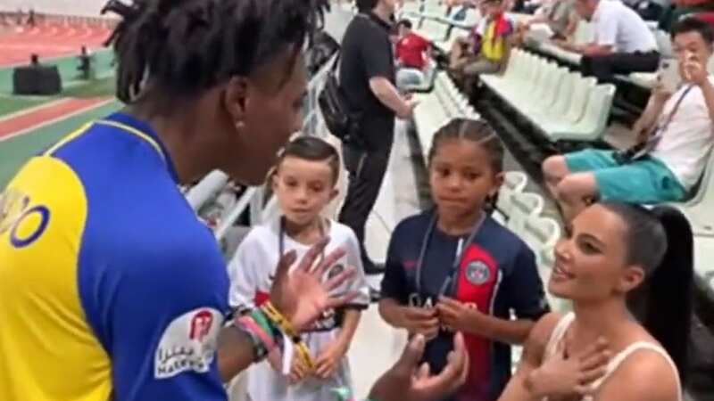 An internet personality spoke with Kim Kardashian and put one of sport