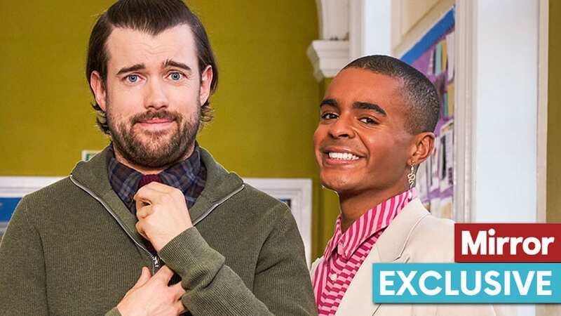 Layton Williams with Jack Whitehall in Bad Education (Image: BBC / Tiger Aspect Productions)