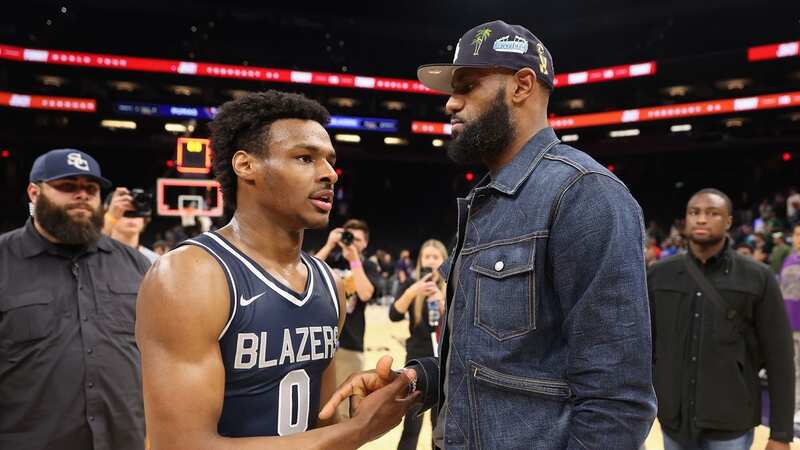 LeBron James has two sons - Bronny, 18, and Bryce, 16 (Image: Getty Images)