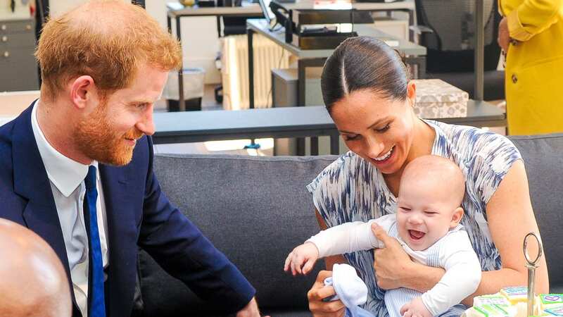 Prince Harry and Meghan Markle welcomed their first child - Archie - in May 2019 (Image: SplashNews.com)
