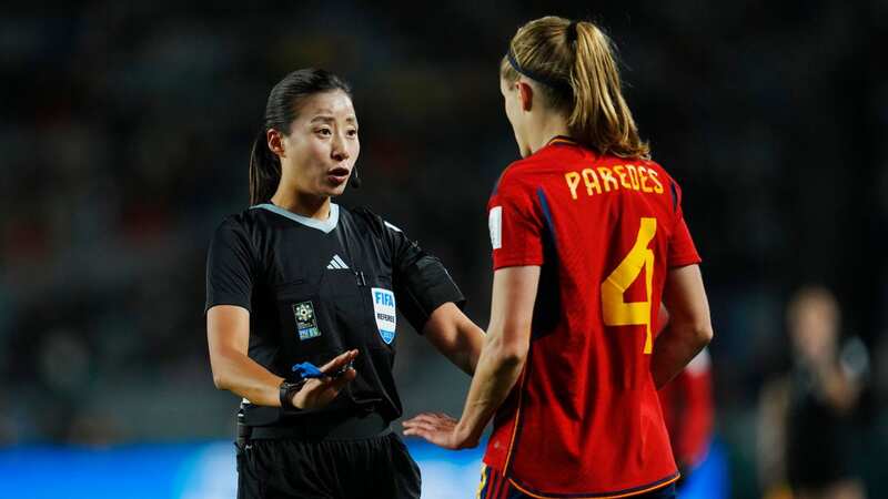 Referee Hyeon-Jeong Oh initially announced the wrong decision in Spain
