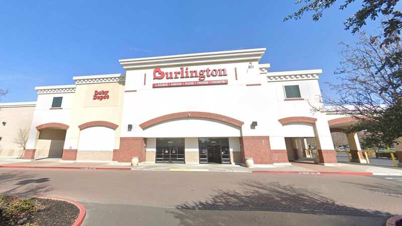 Three suspects allegedly made off with three carts of stolen merchandise at a Burlington in California (Image: google)