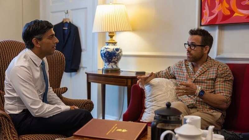 Wrexham chairman Ryan Reynolds met with UK Prime Minister Rishi Sunak to discuss the film industry as well as business in the field moving to Wales (Image: Ryan Reynolds/ Instagram)