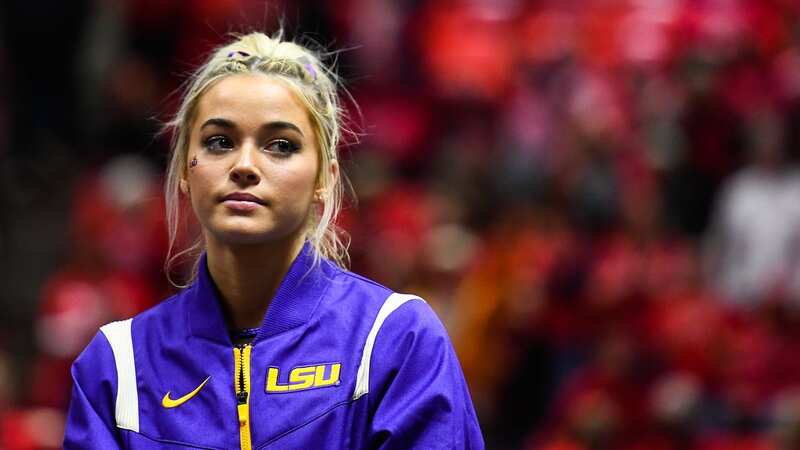 Olivia Dunne is now unable to attend her classes with fellow students at LSU (Image: Getty Images)