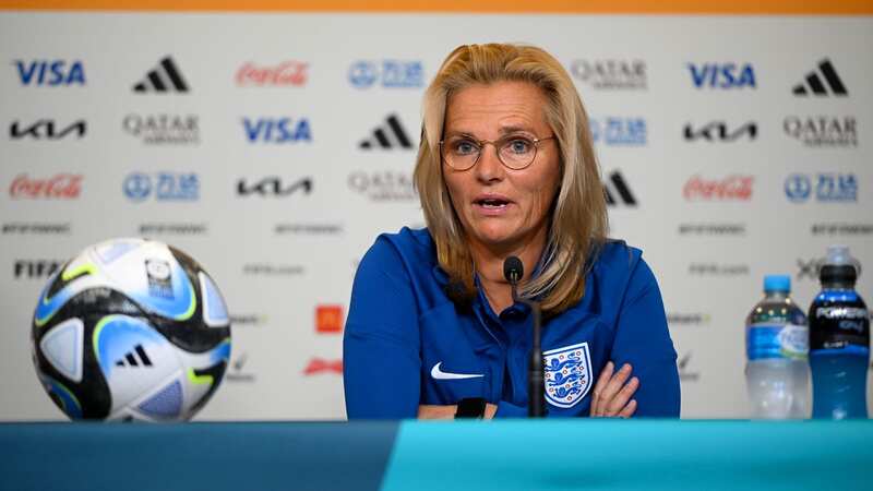 Sarina Wiegman faced the media ahead of the clash with Denmark on Friday