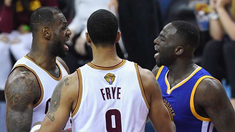 LeBron James and Co tried to "bait" Draymond Green into a NBA Finals suspension (Image: Getty)