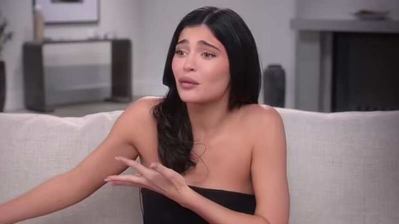Kylie Jenner cried in the shower for hours (Image: Hulu)