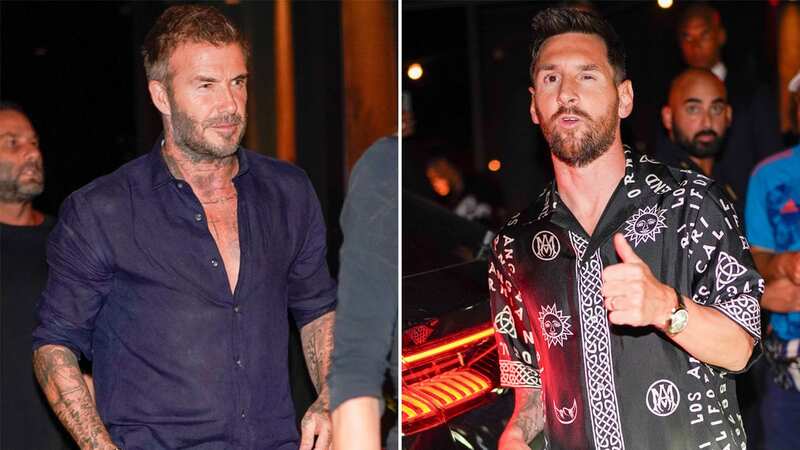 Beckham and Messi enjoy lavish dinner with wives after early morning revelation