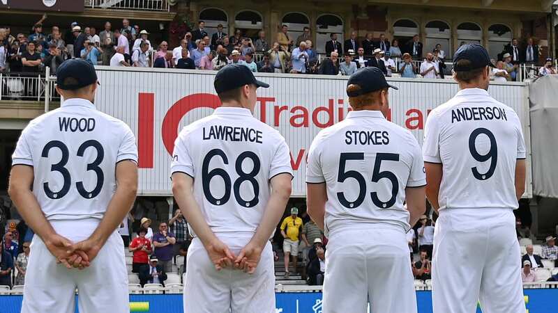 James Anderson wore Stuart Broad
