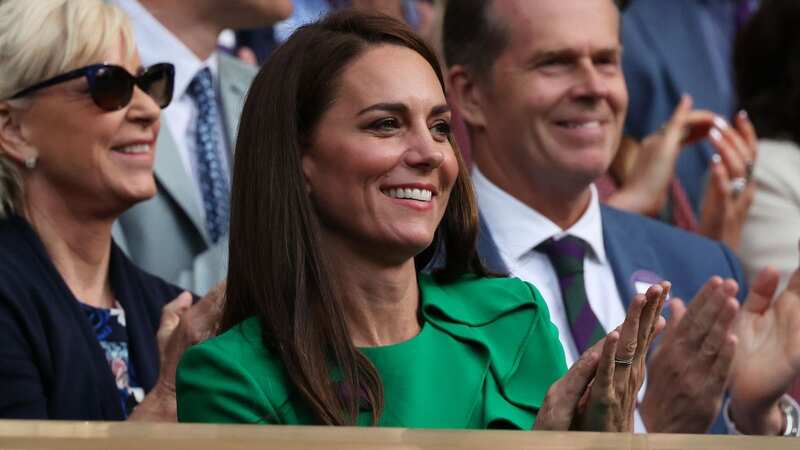 Kate Middleton became starstruck on meeting a major TV star at Wimbledon (Image: NEIL HALL/EPA-EFE/REX/Shutterstock)