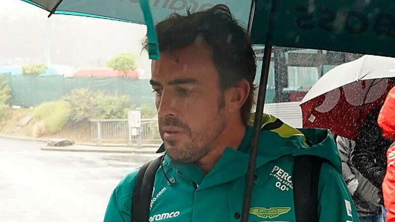Soaking wet and pointless – Fernando Alonso