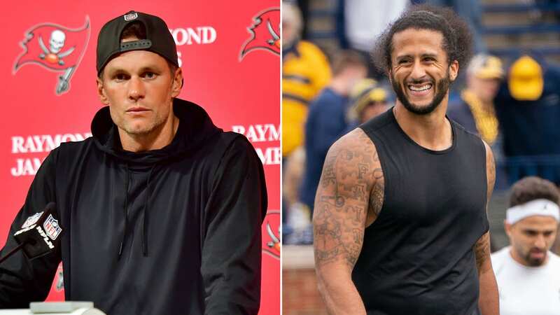 Colin Kaepernick and Tom Brady will not return to the NFL despite rumours ahead of the 2023 season (Image: 2012 Getty Images)