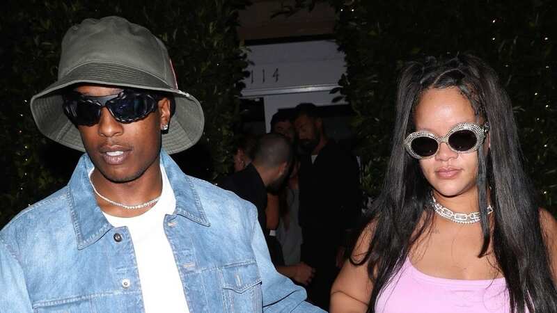 A$AP Rocky and Rihanna enjoyed an evening together (Image: The Hollywood Curtain / BACKGRID)