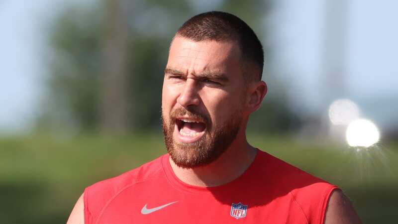 Travis Kelce clashed with Jack Cochrane in Kansas City Chiefs training (Image: Jamie Squire/Getty Images)